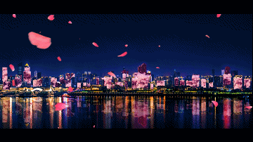 太美了~被武漢櫻花主題3D Mapping燈光秀給驚艷到了！(圖1)