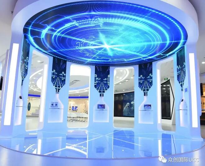 展厅设计 众创展厅设计案例—北方广电网络研发中心(图1)