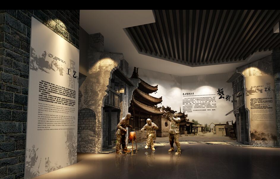 多媒体互动 河南偃师城市展厅设计案例(图10)