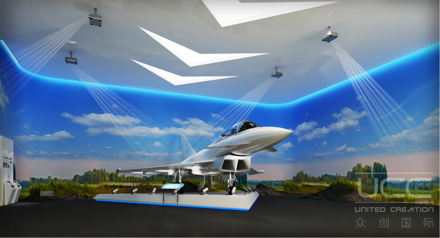 空军成立70周年主题展设计(图3)